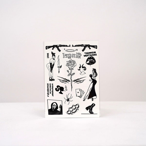 Y2k Temporary Tattoo Etsy Australia