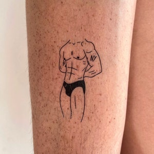 Temporary tattoos - Temporary tattoo - Set of 5 waterproof temporary tattoos