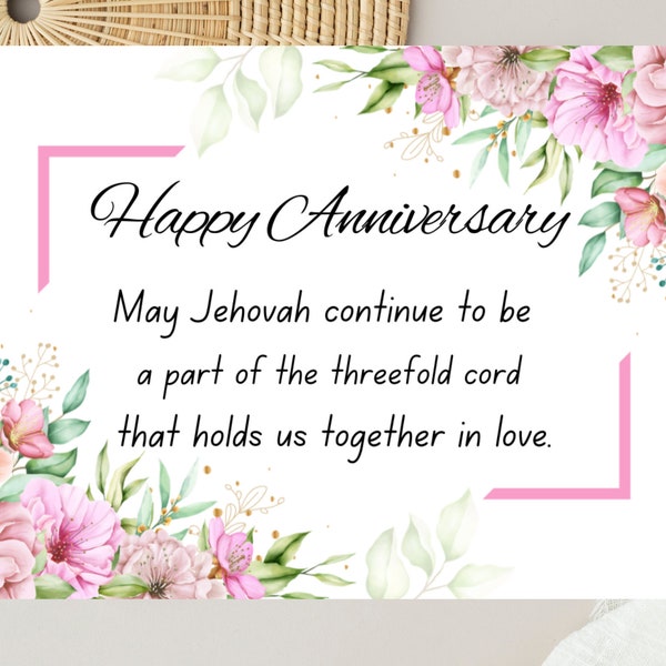 Jw Card Marriage Etsy