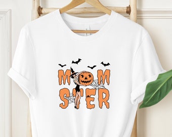Mom Shirt for Halloween, Momster Shirt, Gift for Moms, Gift for Women, Halloween Shirt, Fall Tshirt, Family Shirt for Moms, Mama Shirt