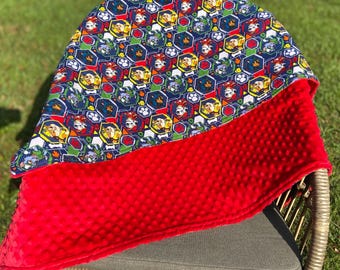 Dog Patrol Themed Blanket