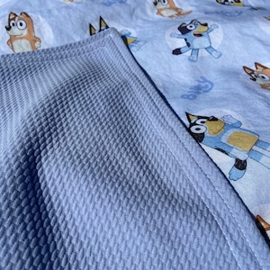 Blue Dog Themed Blanket