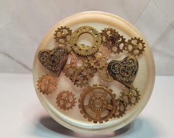 Resin Coasters: Large Four Inch Round
