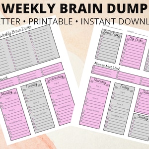 Weekly Brain Dump