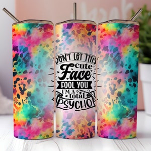 Sarcastic Tumbler, Skinny Tumbler Sublimation Designs Tumbler PNG File Digital Download, Sarcastic Quotes, Funny Tumbler