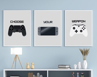 Gaming Wall Art - Etsy