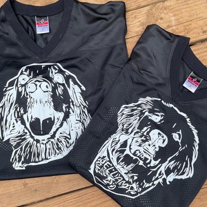 Custom Dog Portrait Sports Jersey