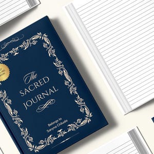The Sacred Hardcover Journal / Più venduto / Personalizzazione gratuita / Carta certificata FSC senza acidi / Spedizione in tutto il mondo