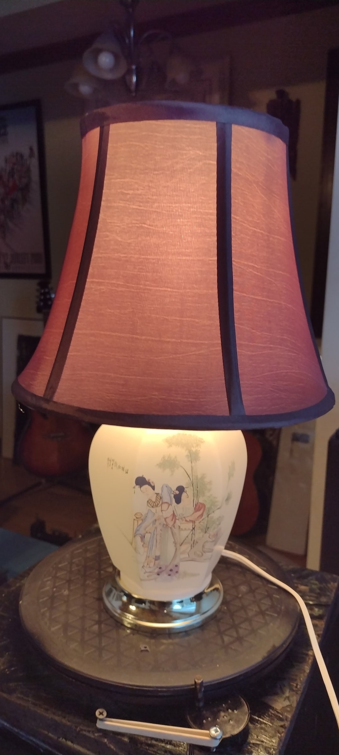 Vintage Japanese Lamp. Etsy Canada