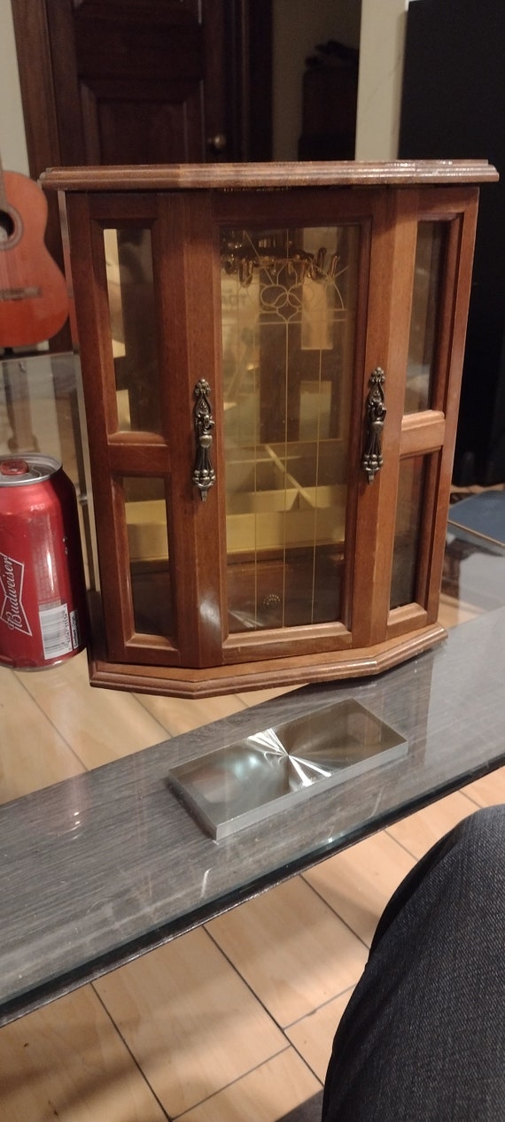 Boîte à Bijoux Vintage En Os Et Laiton - Coffret Décoratif Ancien, Parfait Pour Rangement