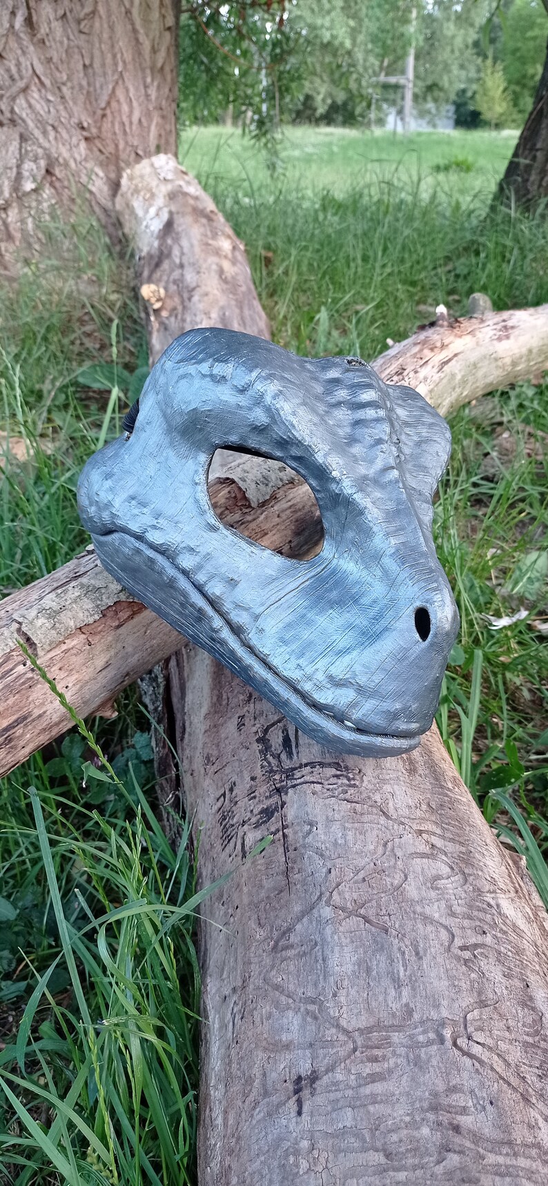 STL Model Raptor Mask 3D for Print Etsy