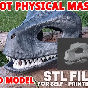 STL Model Raptor Mask 3D for print