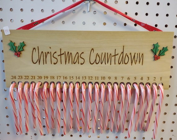 Christmas Countdown Candy Cane Sign, Christmas Sign, Candy Cane Sign, Santa Sign, Kids Calendar - Etsy Christmas Countdown Candy Cane Sign, Christmas Sign, Candy Cane Sign, Santa Sign, Kids Calendar - Etsy