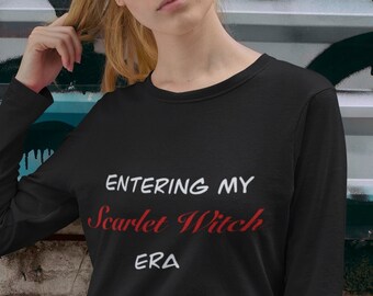 Scarlet Witch Era Long Sleeve Jersey Tee