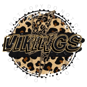 Vikings Mascot PNG ~ Team Spirit PNG ~ Mascot ~ Sublimation PNG