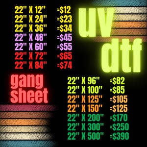 Custom UV Dtf Transfers | Bulk UV Prints | Ready-to-Apply Uv Film | Personalized Uv Stickers | High-Quality Direct to UV Printing