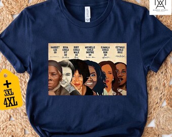 Strong Black Woman Shirt, Black Lives Matter Tee, Equality & Reproductive Rights T-Shirt, Afro Power Gift, Black Girl Magic Top