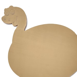 basis voor manipulatief bord - dinosaurus