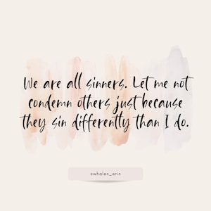 We Are All Sinners