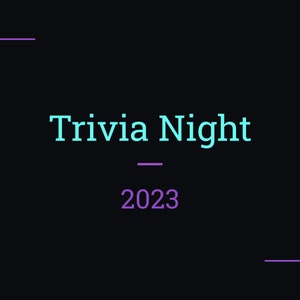 Trivia Night Package 2023
