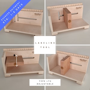 Labeltool met GRATIS expresverzending (1-5 dagen) / Label Wizard / Label Applicator / Voor alle ronde objecten