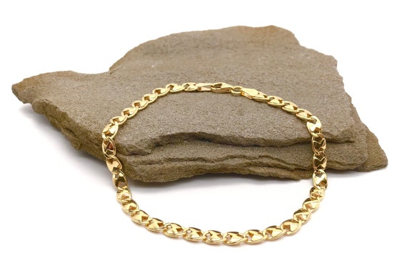 Vintage Italian Womens Bracelet Chain Mesh Solid 14K Gold 3.67 Ounces –  NGDC.LA