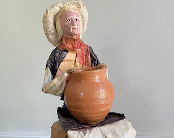 貴重 パピエマシェ ペーパー ドール 人形 メキシコ 民芸品 置物 アンティーク ヴィンテージ メキシコ人形 - ペーパーマシェ - Etsy 日本