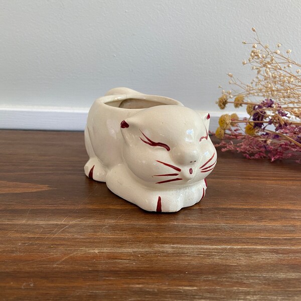 Small Cat Sugar Bowl Etsy