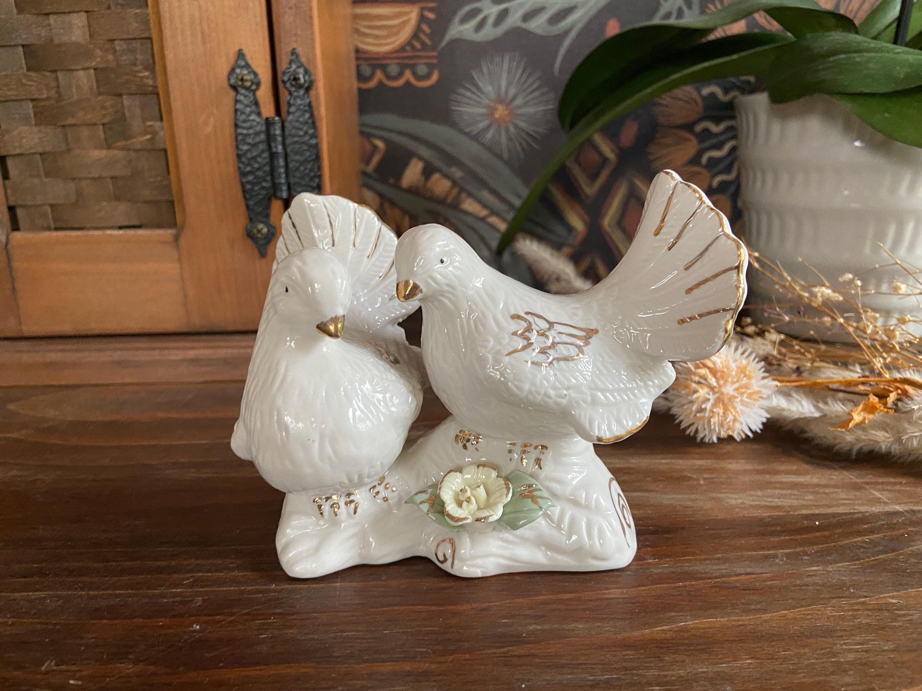 イタリア製 手作り アラバスター 鳥 置物 ROSSI VOLTERRA Italian alabaster bird sculpture - Etsy 日本