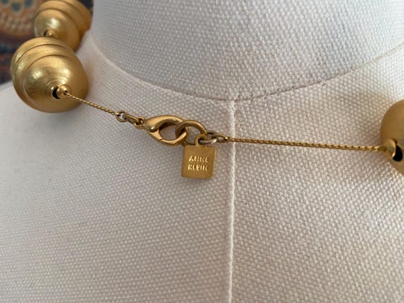 Elegant Anne Klein Signed Modernist Sculptural Bi… - image 4