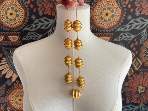 Elegant Anne Klein Signed Modernist Sculptural Bi… - image 7