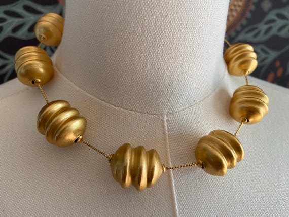 Elegant Anne Klein Signed Modernist Sculptural Bi… - image 3