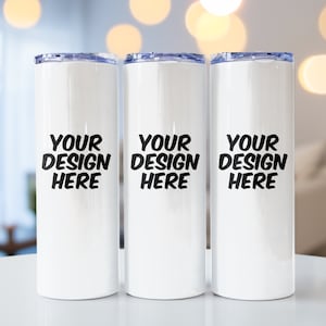 20 oz Tumbler Mockup, Skinny Tumbler Mockup PSD, Tumbler Mockup Photoshop