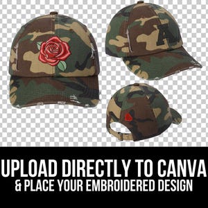 District DT600 Mockup-paket, Motsvart keps-mockup, District-hatt-mockup, Motsvart hatt-mockup, Mockup-paket DT600 bild 7