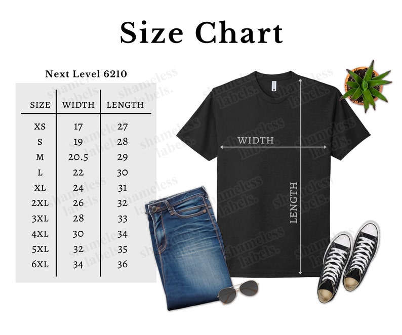 Editable Next Level 6210 Mockup, Canva Template, N6210 Mockup Template ...