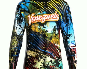 Venezuela beach flannel, Venezuela shirt, Venezuela jersey