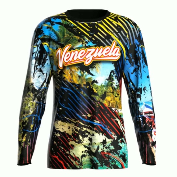 Franela Venezuela playa, Camisetra de Venezuela, Jersey Venezuela