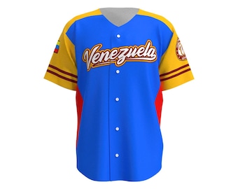 Venezuela Baseball Jersey, Venezuela flannel
