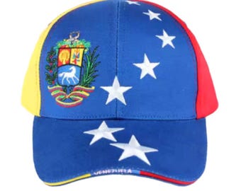 Venezuela Hat 7 stars, white, blue and black