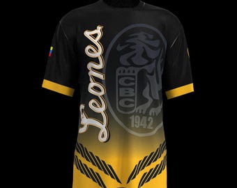 Caracas Baseball Jersey, Venezuela Jersey, The Lions