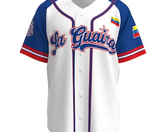 Guaira Sharks Baseball Jersey, Venezuela Flannel