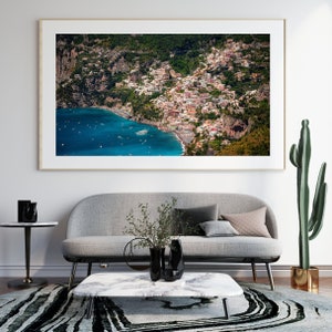 Positano Photography Print - Set of 1 Digital Download | Coastal Decor, Modern Art Prints, Instant Download Wall Art, Italy, Landscape print