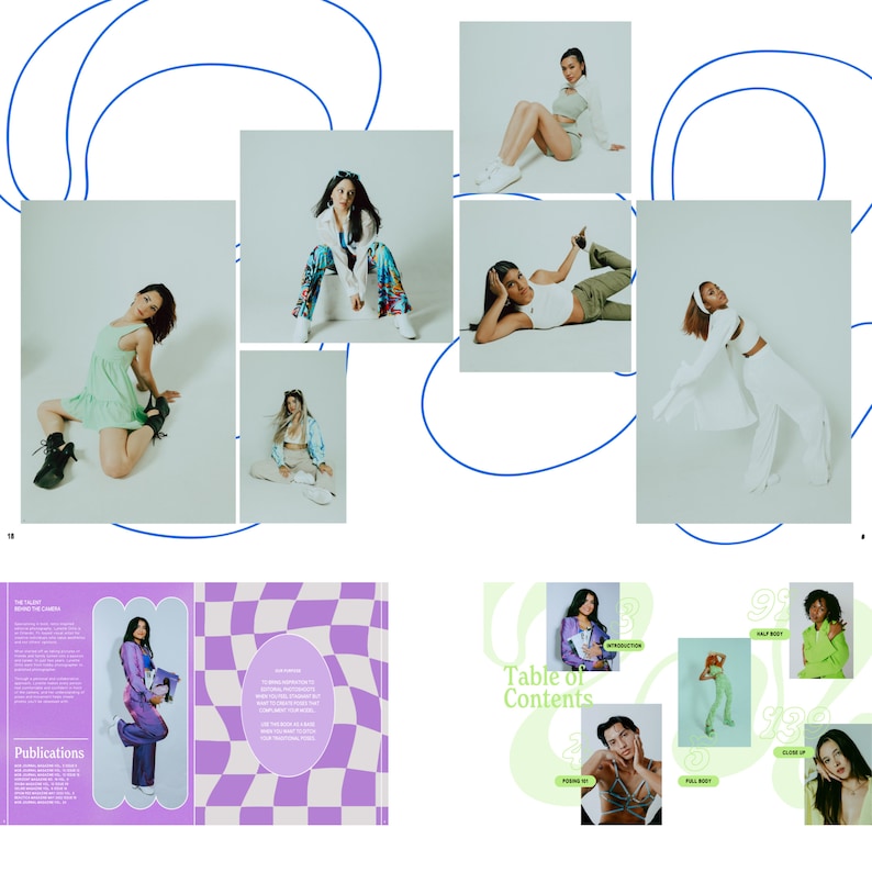 Editorial Pose Guide for Photographers/models - Etsy