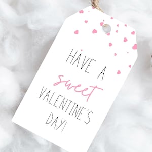 PRINTED Valentine gift tags-gift tags-printed tags-valentine tags-valentine gift tags-heart tags-treat gift tags-hanging tags