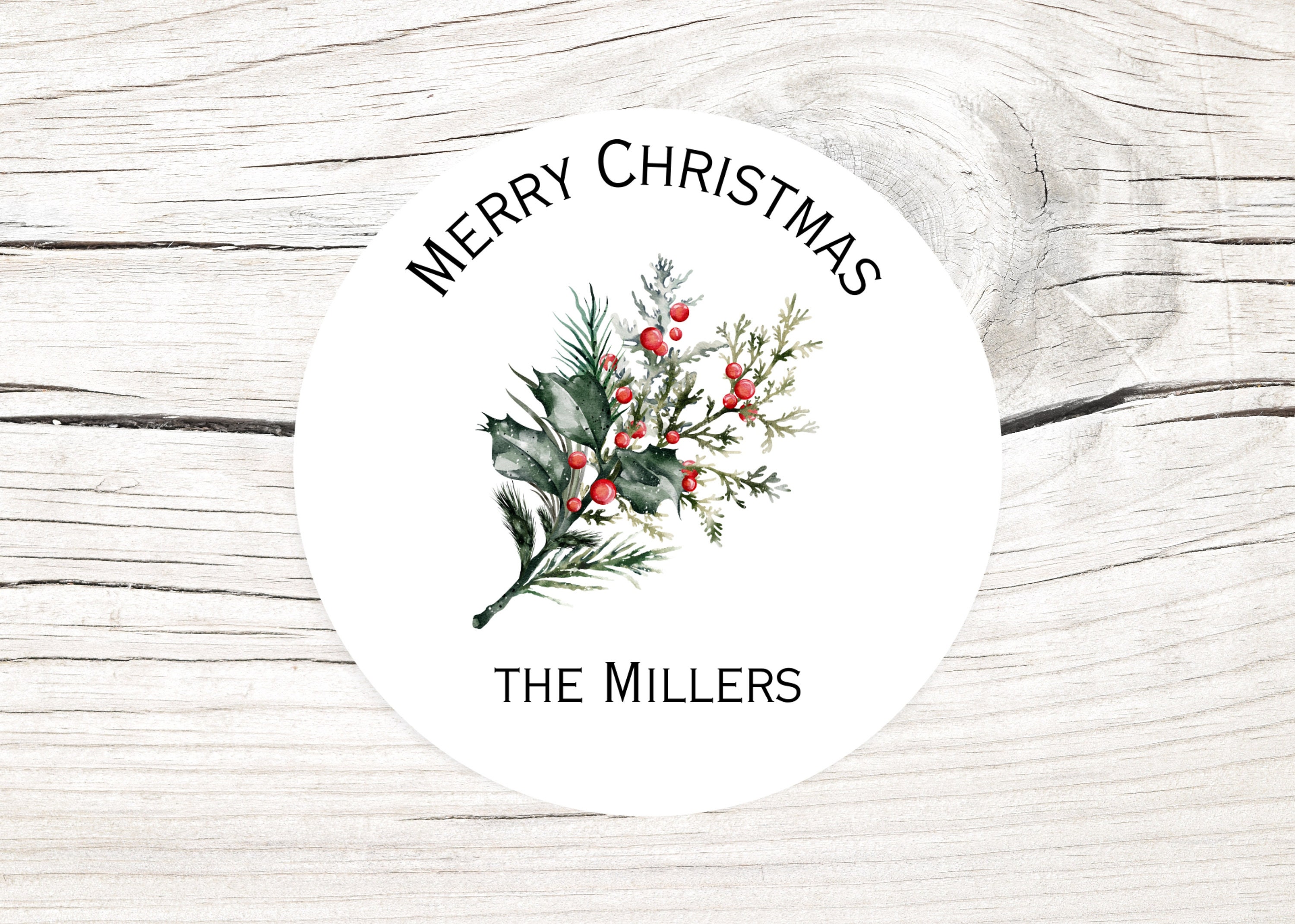 printed-christmas-stickers-personalized-christmas-gift-etsy