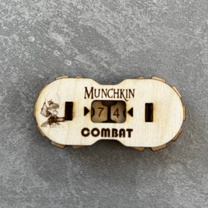 Compteur de point de combat Munchkin / Point combat tracker / Combat Point munchkin tracker / Tracker point de combat munchkin / accessoire