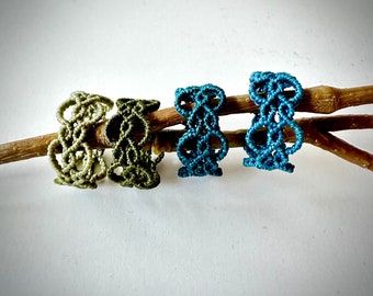 Filigree macrame ring as a gift idea