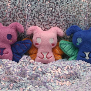 Bisexual, Lesbian, and Gay Pride Fairy Mini Plush, LGBTQ+ Pride Plush