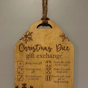 Weihnachtswürfel | Geschenkbörse | Nur SVG-Datei