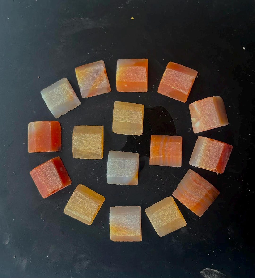 3/4 Agate Gun Flints 3 PACK - Etsy